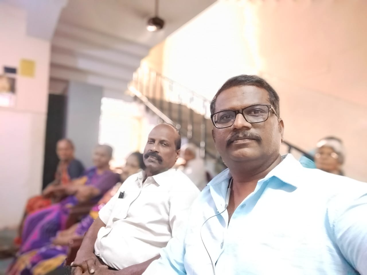 Old Age People : Clothes Distribution